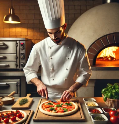 Torne -se um chef de pizza profissional: O caminho completo em nossa escola